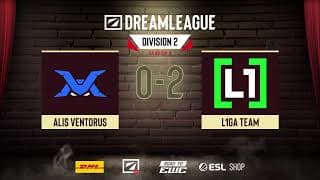 LIVE: Alis Ventorus vs L1GA TEAM - DreamLeague Division 2 Season 4