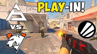 Virtus.pro vs SAW — IEM Katowice 2025 Play-in