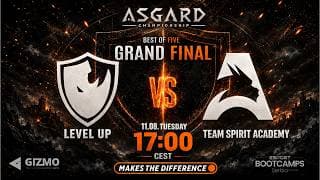 Asgard Championship Season 1: Grand Final | Level Up Esports vs Team Spirit Academy