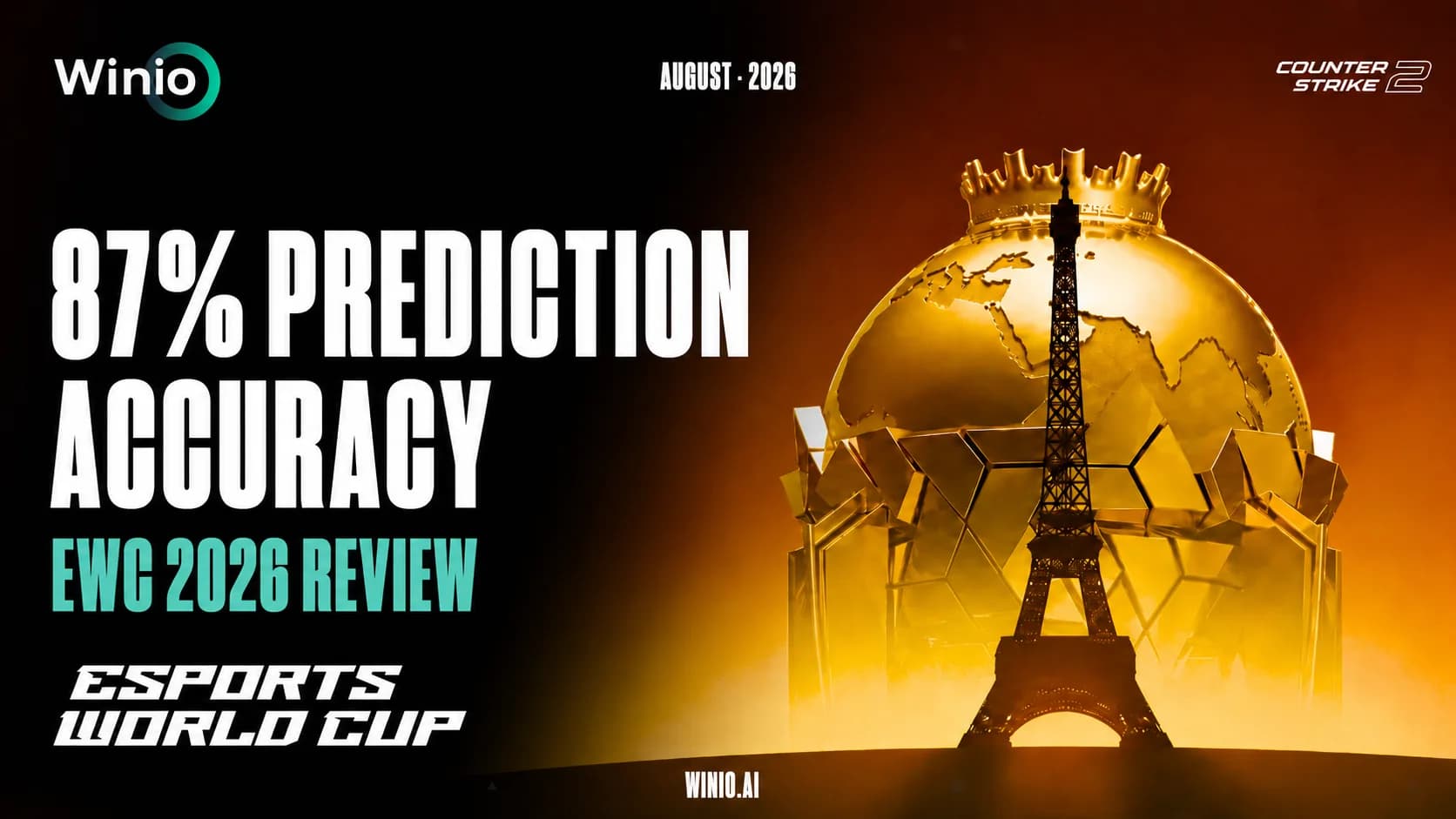 EWC 2026 CS2: Winio Prediction Review and Results