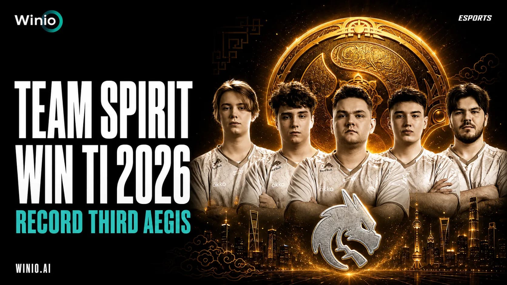 Team Spirit Win TI 2026 and Claim Third Aegis