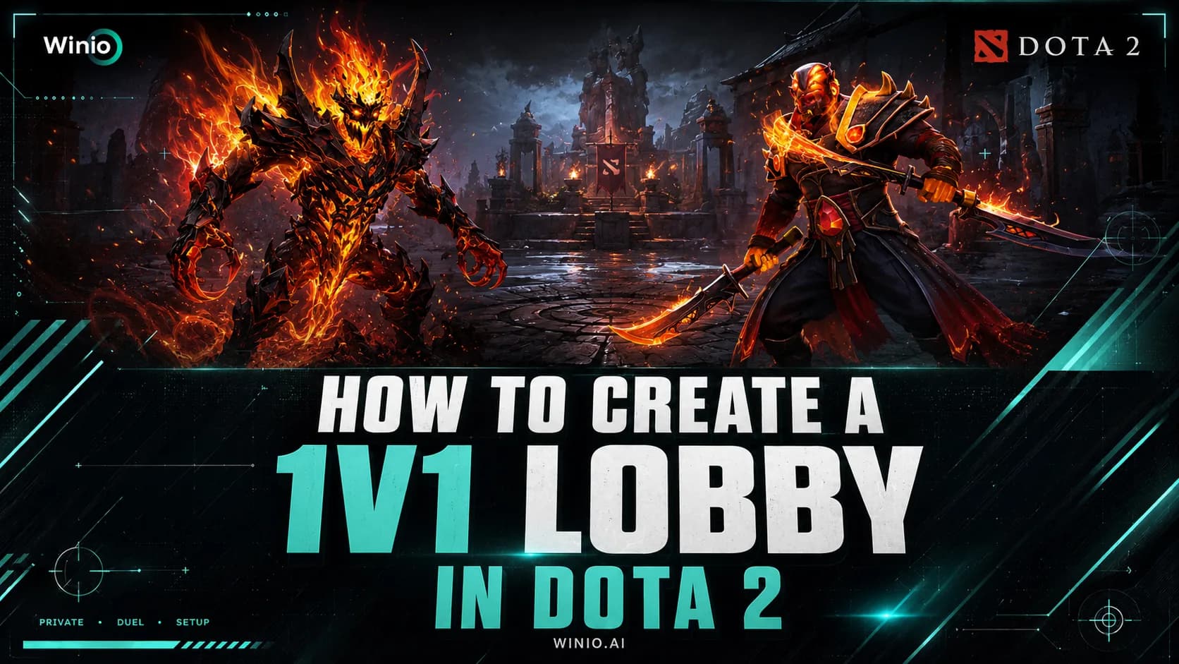 How to Create a 1v1 Lobby in Dota 2: Commands, Cheats and Settings