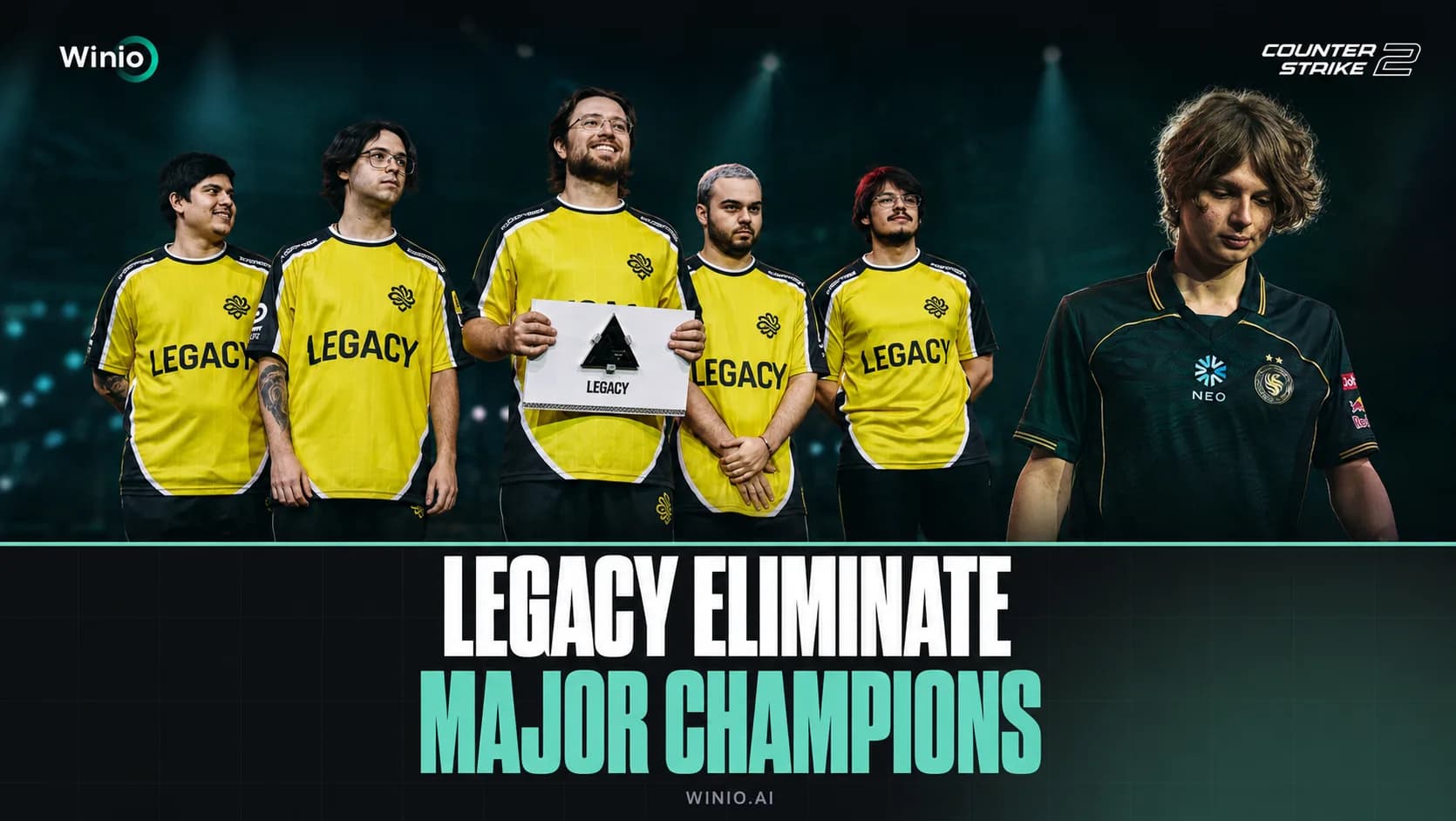Legacy eliminate Major champions Falcons from EWC 2026