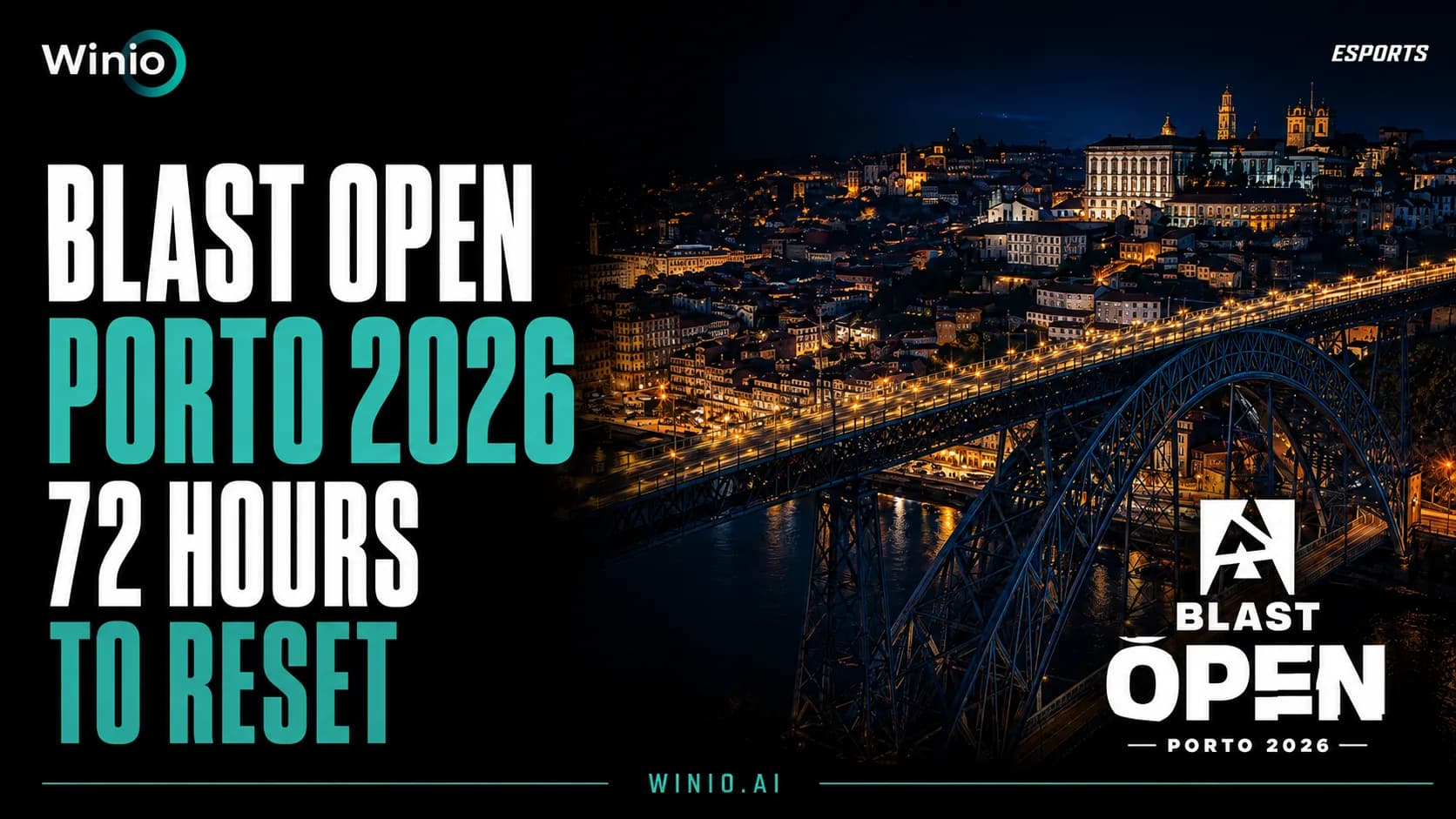72 Hours to Reset: BLAST Open Porto Begins Right After EWC