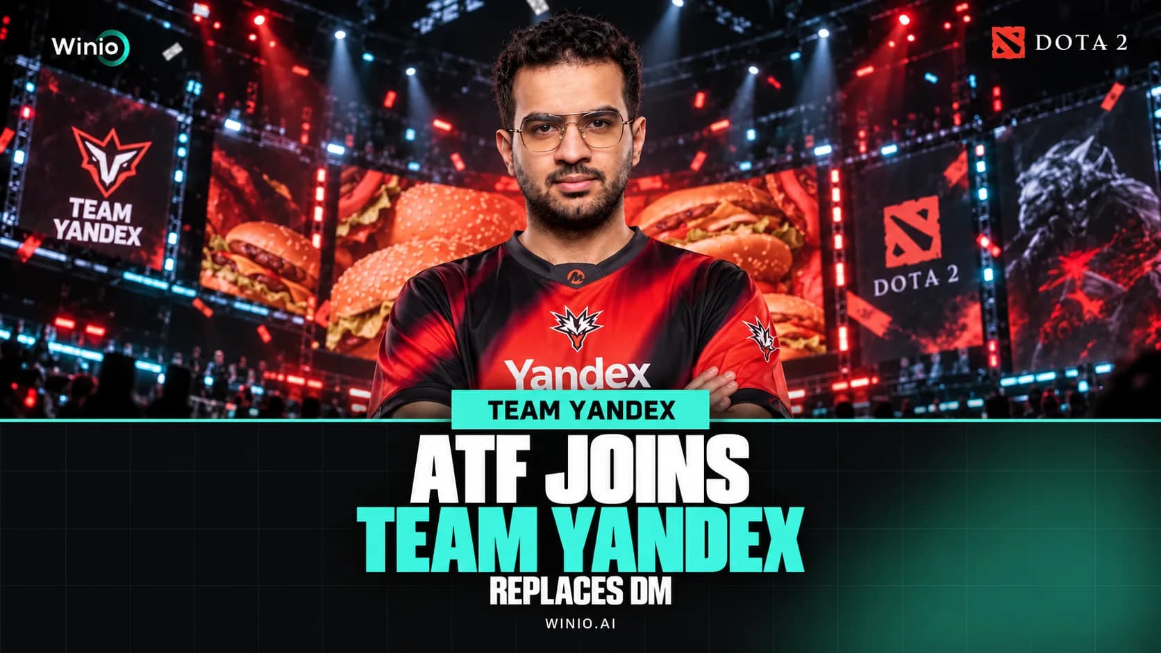 ATF joins Team Yandex Dota 2 roster and replaces DM