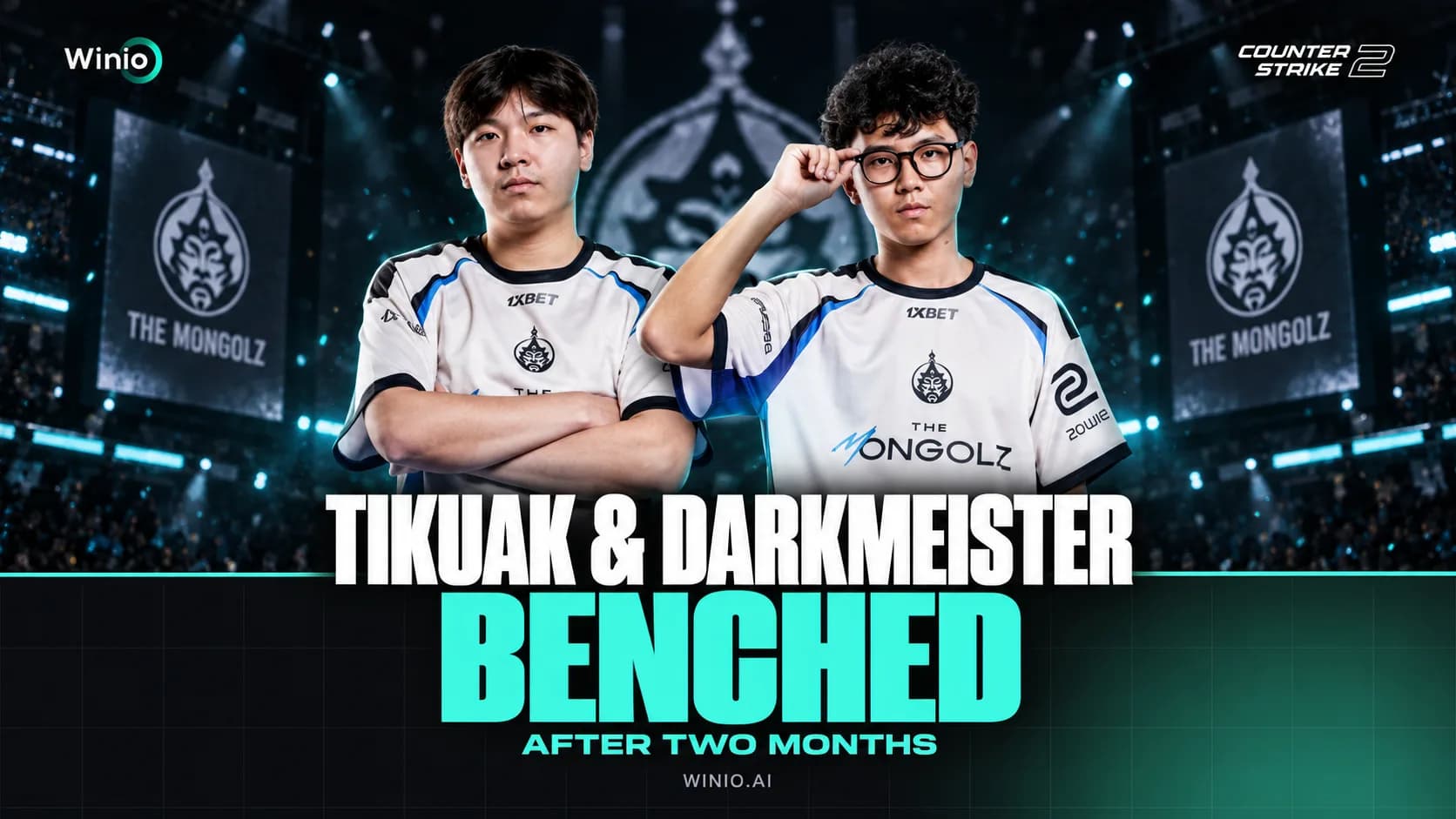 The MongolZ bench tikuak and DarkMeister