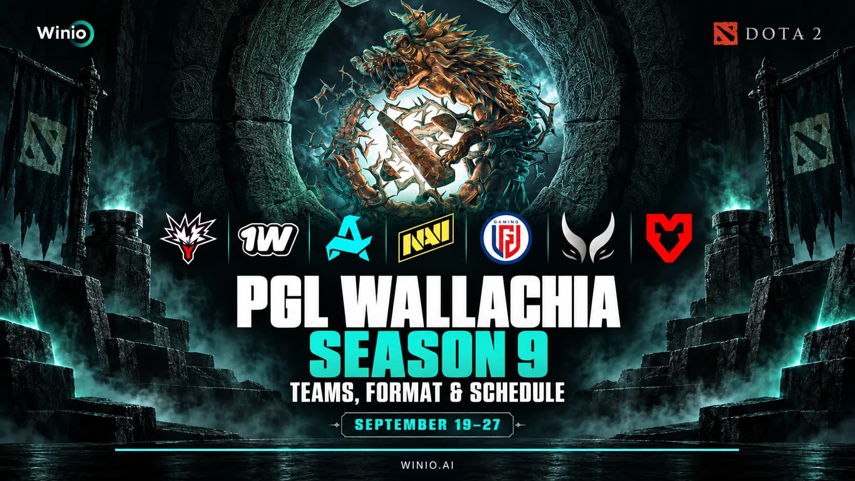 PGL Wallachia Season 9 preview: teams, format and schedule