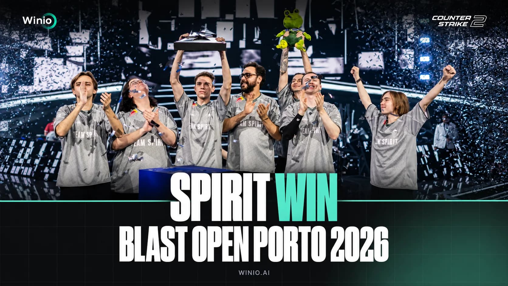 Spirit Win BLAST Open Porto 2026 After Beating MOUZ 3:1
