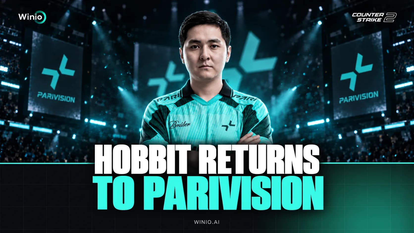 HObbit joins PARIVISION CS2 roster permanently