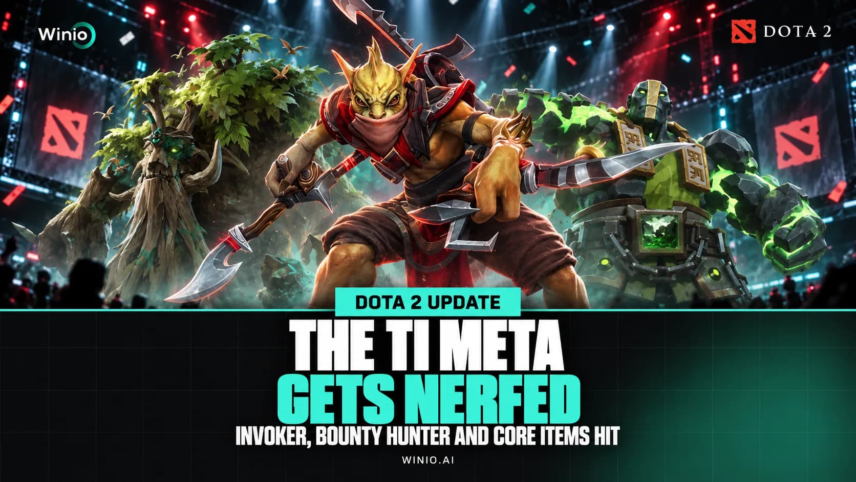 Dota 2 Patch 7.41f: Hero Nerfs, Buffs and Item Changes