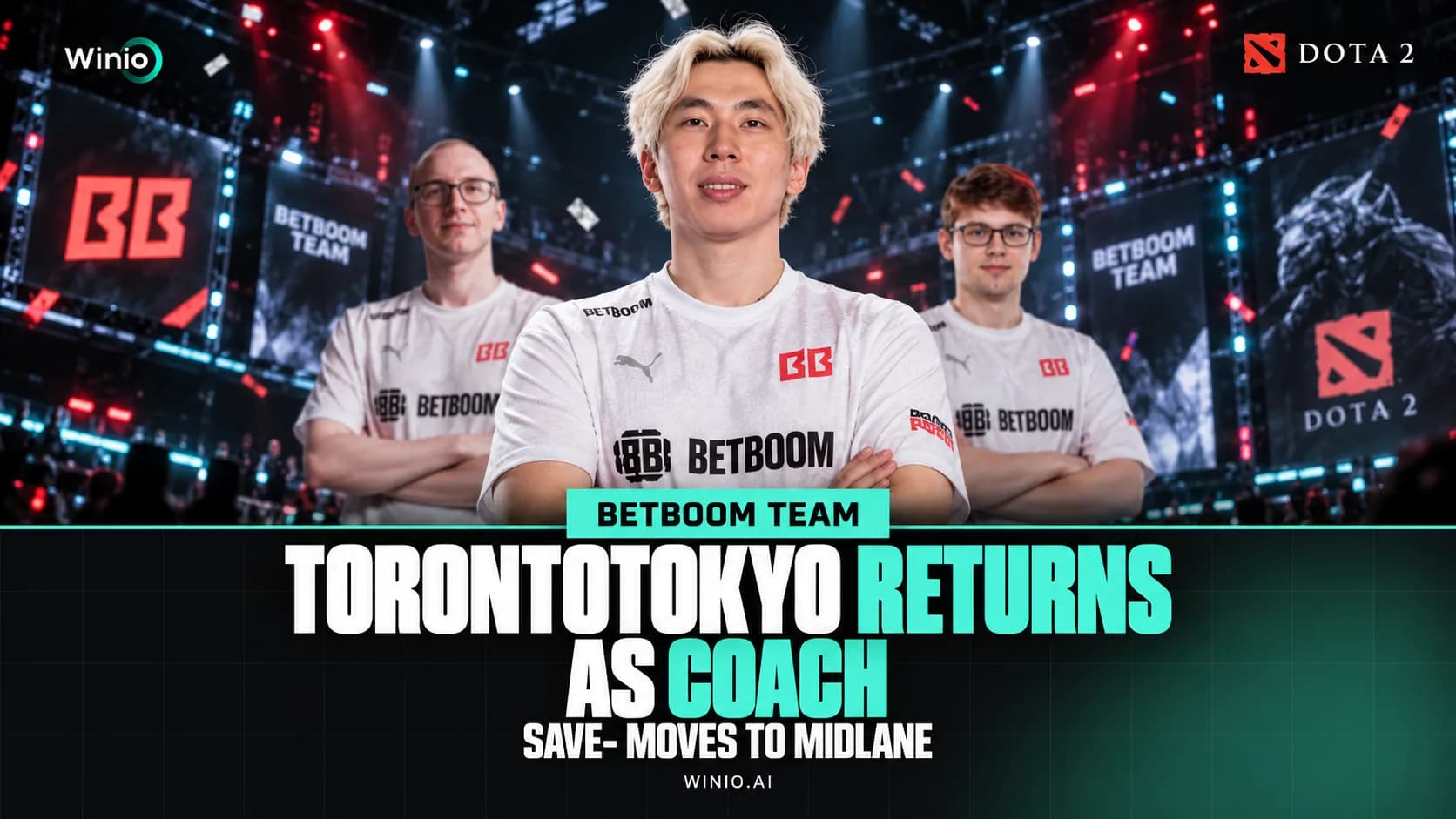 TORONTOTOKYO returns to BetBoom Team as coach