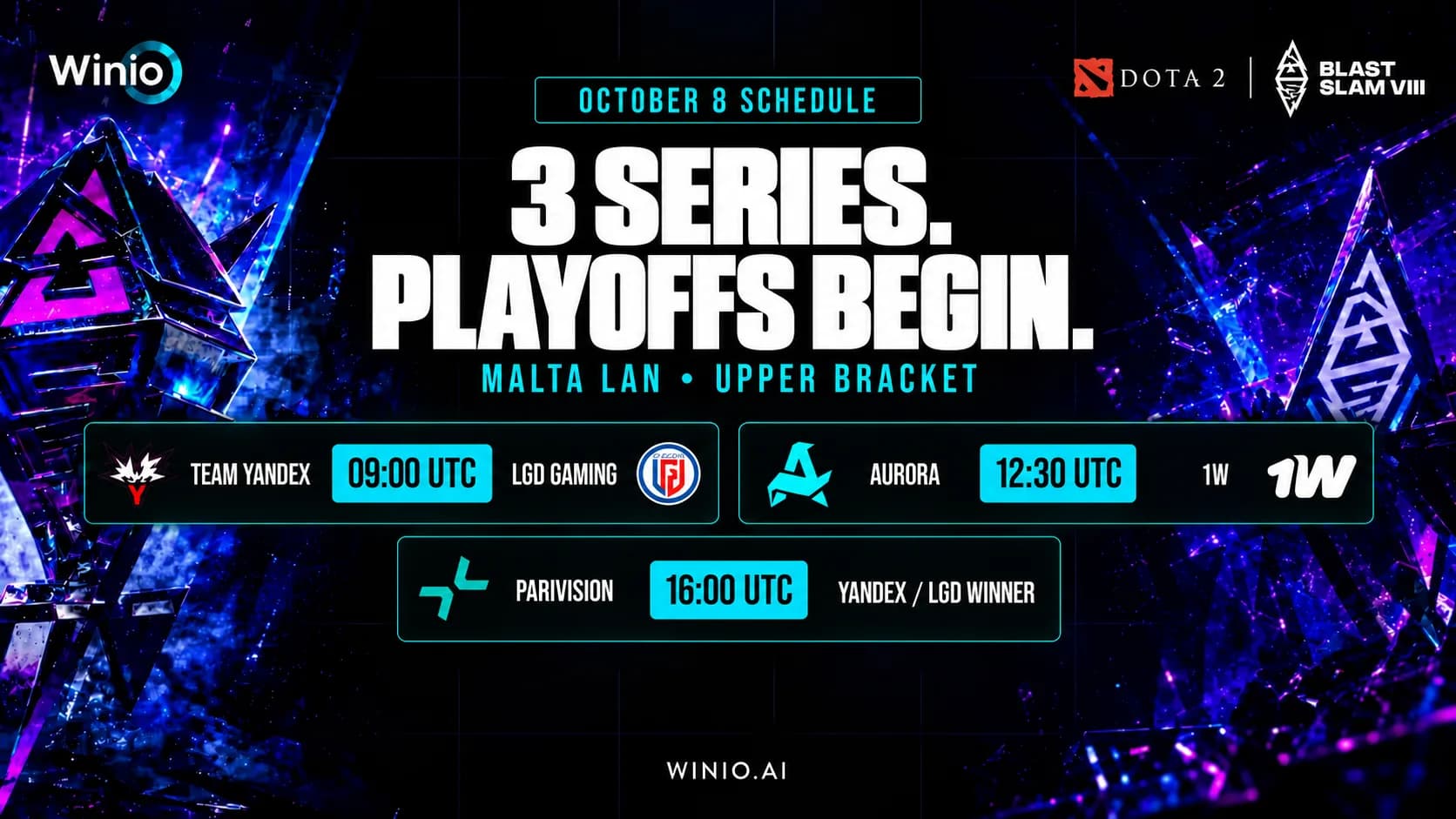 BLAST Slam VIII Predictions for October 8 Playoff Matches